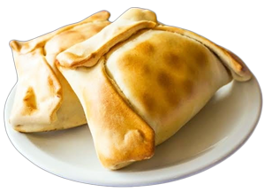 Empanadas chilenas de horno y fritas. Con la mejor receta típica chilena tradicional junto al mejor pebre y vino Chileno. Con el toque especial de La Negra Con.
