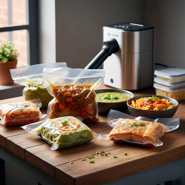 Comida casera sellada al vacío - La Negra Con el ingredient4 secreto.